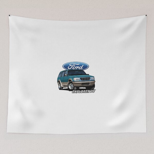 Item preview, Ford Explorer 98 car illustration designed and sold by wisnubayuaji.
