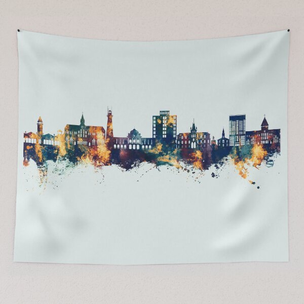 Item preview, Georgetown Guyana Skyline designed and sold by ArtPrints.