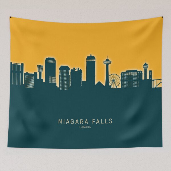 Item preview, Niagara Falls Canada Skyline designed and sold by ArtPrints.