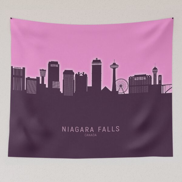 Item preview, Niagara Falls Canada Skyline designed and sold by ArtPrints.
