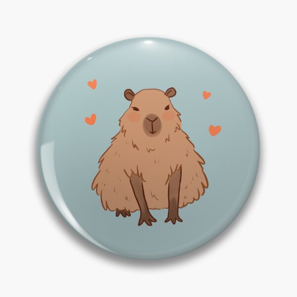 Item preview, Capybara cute illustration - Nice Capybara designed and sold by Yarafantasyart.