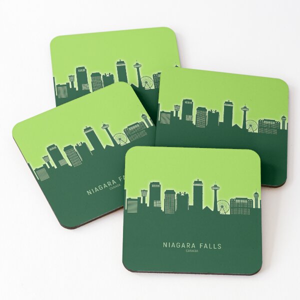 Aperçu de l'œuvre Niagara Falls Canada Skyline créée et vendue par ArtPrints.