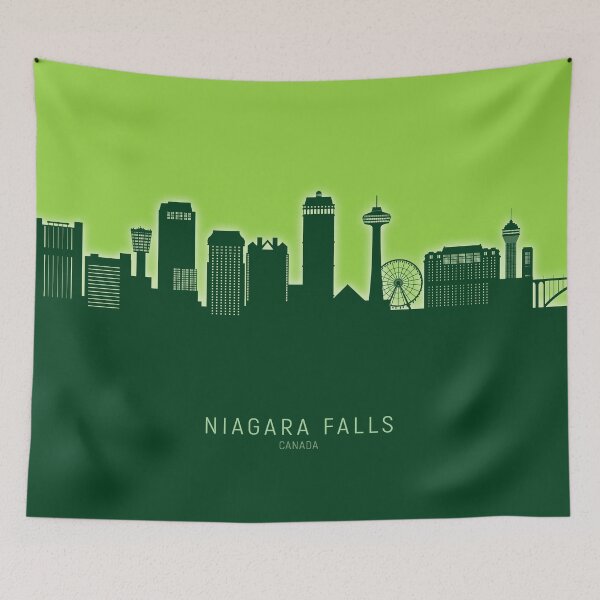 Item preview, Niagara Falls Canada Skyline designed and sold by ArtPrints.