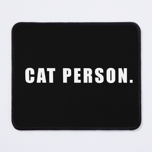 Item preview, Cat person duh designed and sold by Sikkpen.