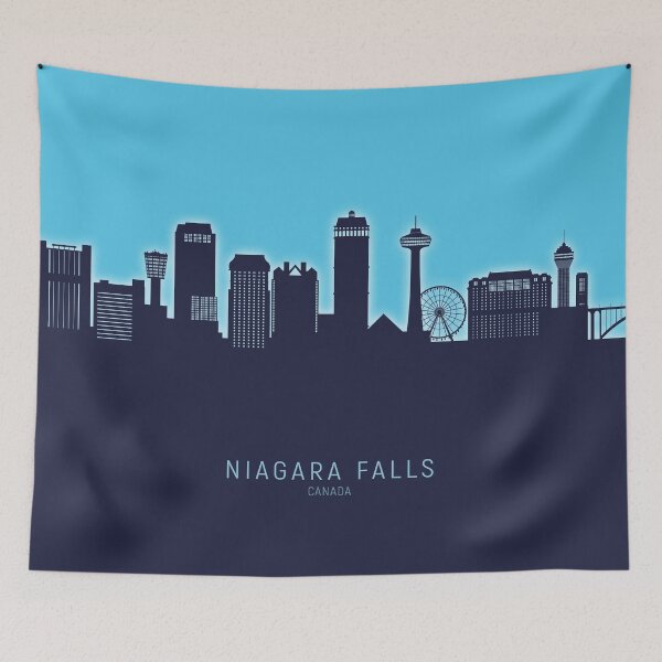 Item preview, Niagara Falls Canada Skyline designed and sold by ArtPrints.