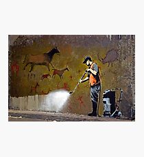 Council Worker by Banksy Photographic Print