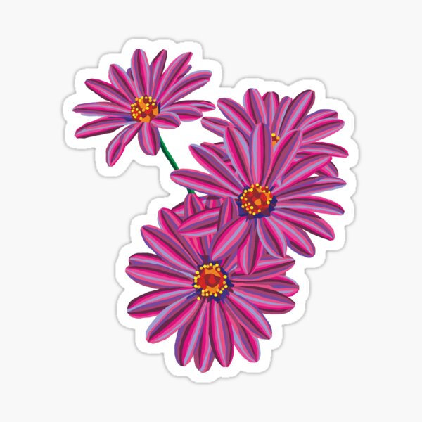 Darling Daisies Sticker