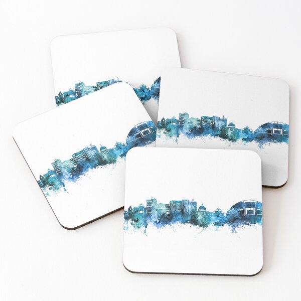 Item preview, Milton Keynes England Skyline designed and sold by ArtPrints.