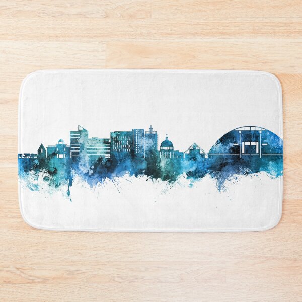 Item preview, Milton Keynes England Skyline designed and sold by ArtPrints.