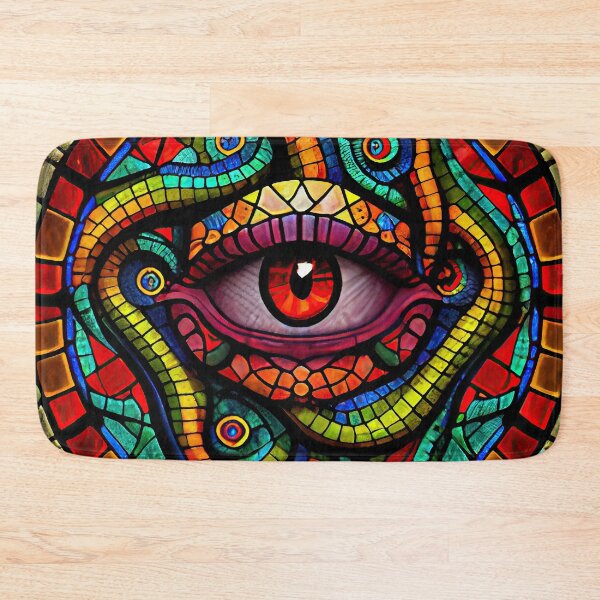 Item preview, Psychedelic All Seeing Eye designed and sold by OccultDreams.