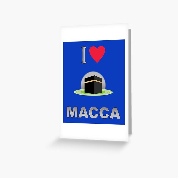 Kaaba Greeting Cards for Sale