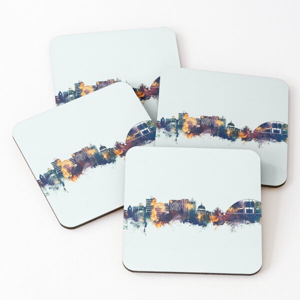 Item preview, Milton Keynes England Skyline designed and sold by ArtPrints.