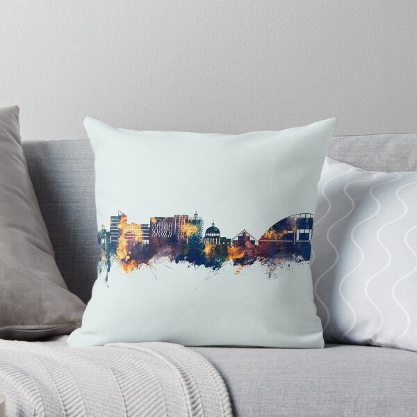 Item preview, Milton Keynes England Skyline designed and sold by ArtPrints.