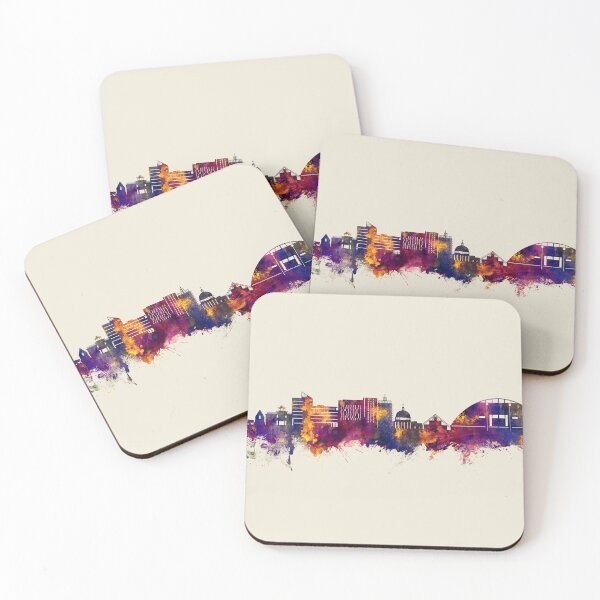 Item preview, Milton Keynes England Skyline designed and sold by ArtPrints.