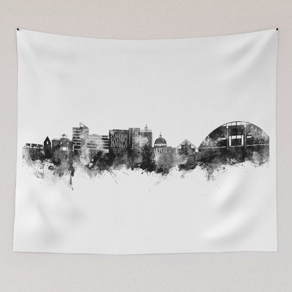 Item preview, Milton Keynes England Skyline designed and sold by ArtPrints.