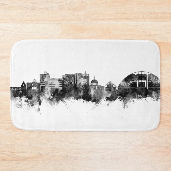 Item preview, Milton Keynes England Skyline designed and sold by ArtPrints.
