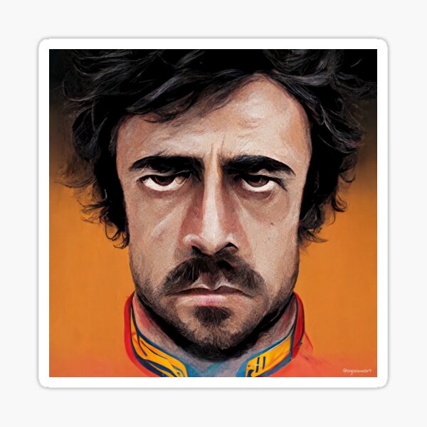 Psycho Alonso Sticker