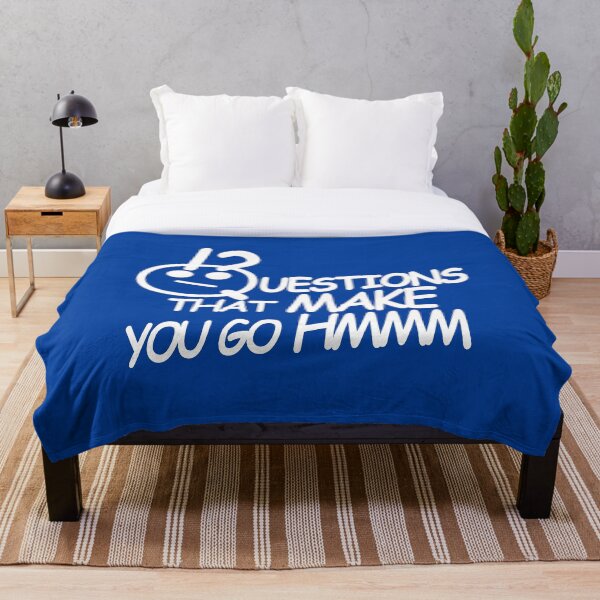 Item preview, Copy of Questions that make you go hmmm, things that make you quotes sayings meme-white designed and sold by StudioKokor.