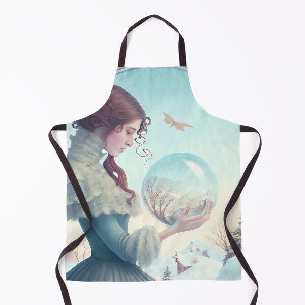 Item preview, Snow Queen holding a magical globe designed and sold by Dreamsinpastel.