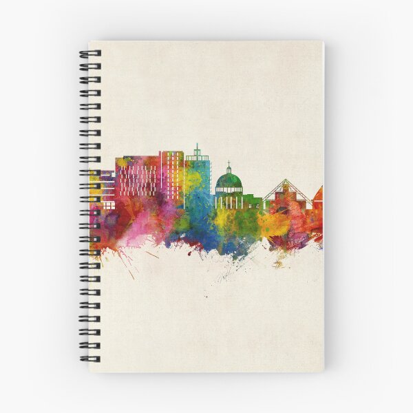 Item preview, Milton Keynes England Skyline designed and sold by ArtPrints.