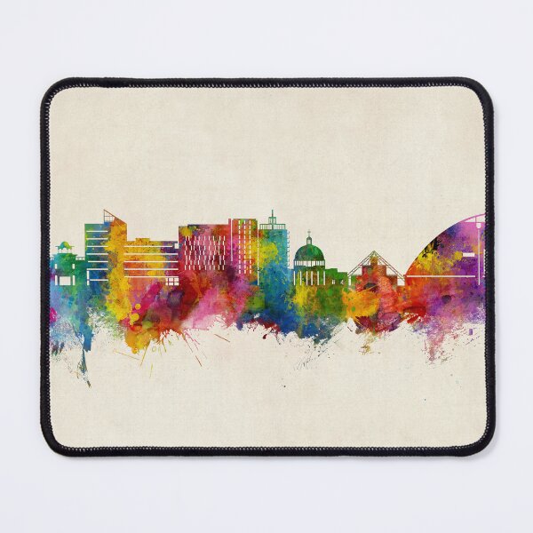 Item preview, Milton Keynes England Skyline designed and sold by ArtPrints.