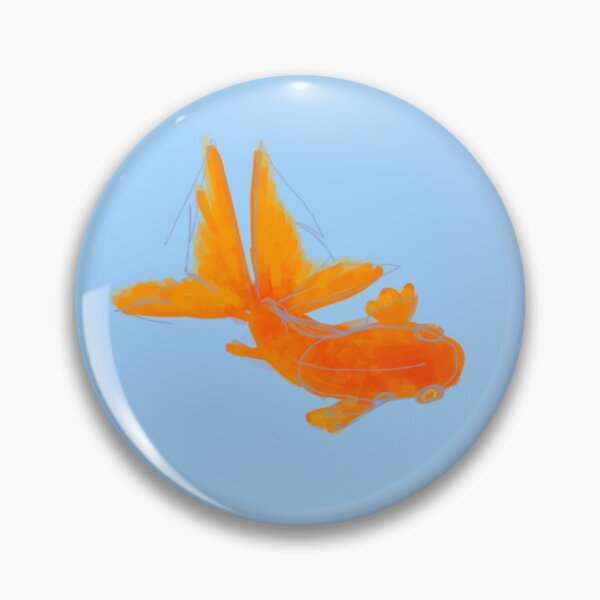 Item preview, poisson rouge designed and sold by k4tec4rter.