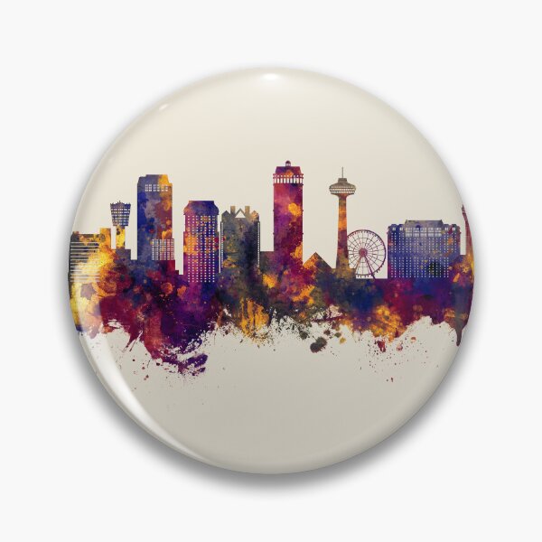 Artikelvorschau, Skyline von Niagara Falls, Kanada entworfen und verkauft von ArtPrints.