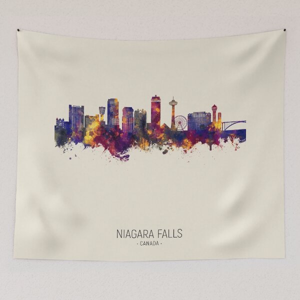 Item preview, Niagara Falls Canada Skyline designed and sold by ArtPrints.