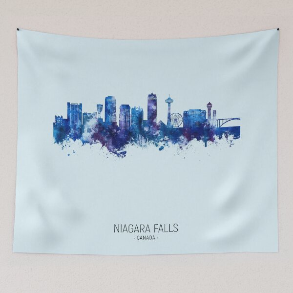 Item preview, Niagara Falls Canada Skyline designed and sold by ArtPrints.