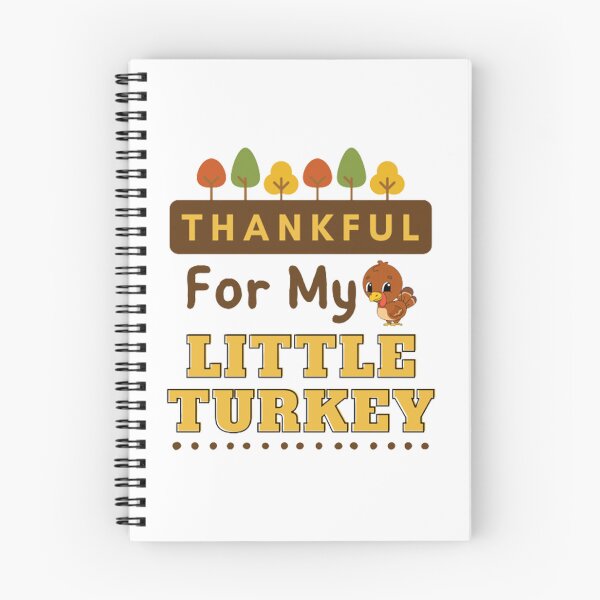 Item preview, Thankful For My Little Turkey - Thanks Giving - Autumn designed and sold by shellagrash.