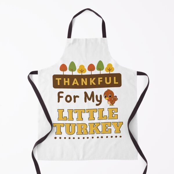 Item preview, Thankful For My Little Turkey - Thanks Giving - Autumn designed and sold by shellagrash.