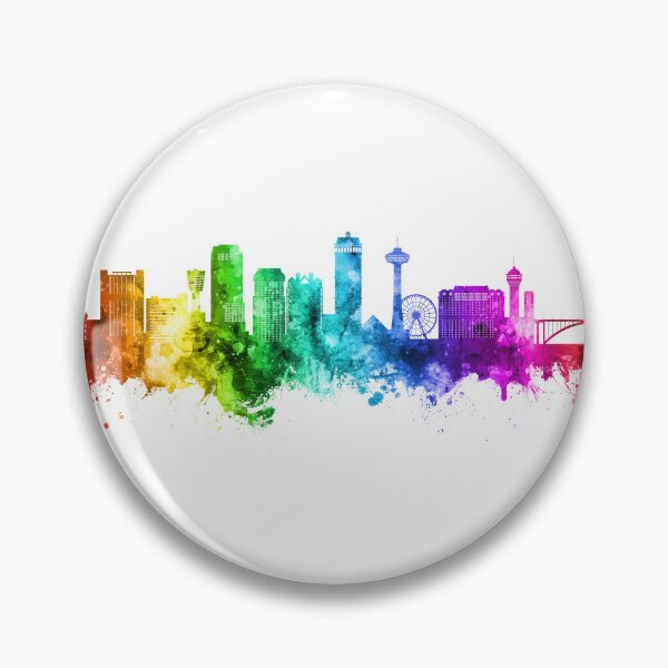 Artikelvorschau, Niagara Falls Canada Skyline entworfen und verkauft von ArtPrints.