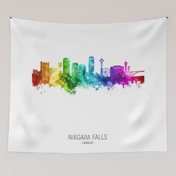 Item preview, Niagara Falls Canada Skyline designed and sold by ArtPrints.