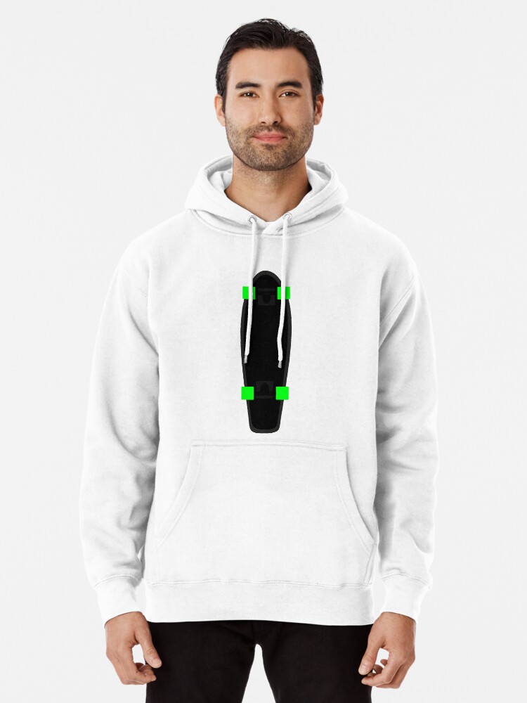 White and best sale neon green hoodie