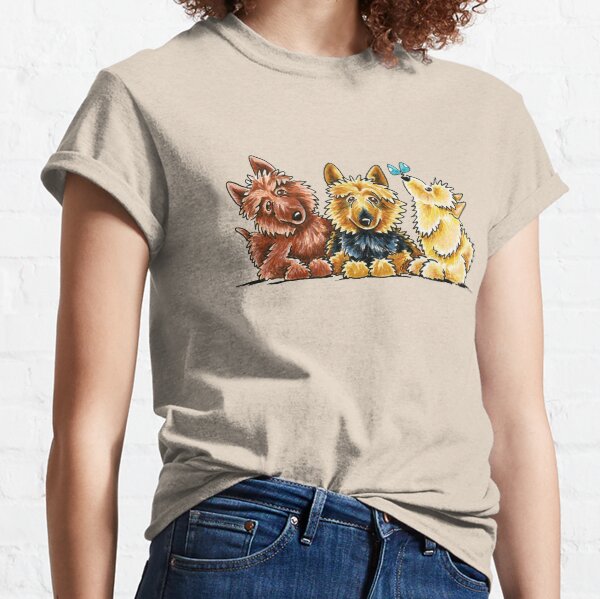 3 Australian Terriers Classic T-Shirt