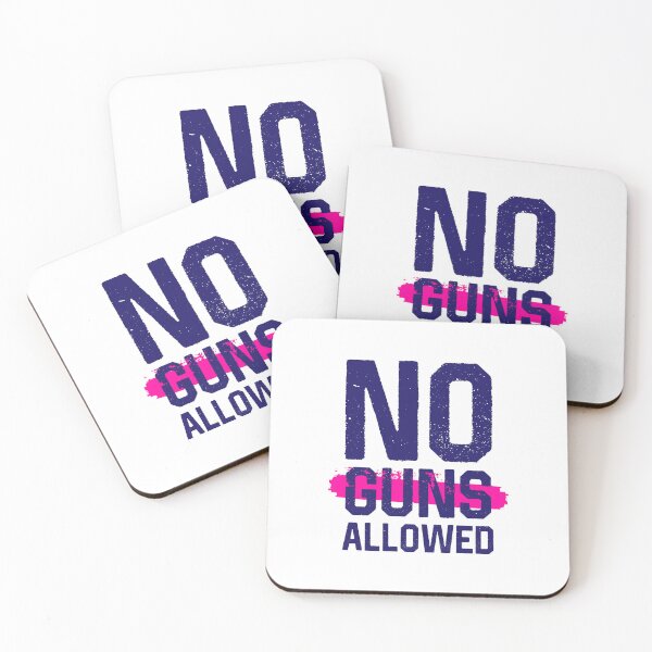 Item preview, No Guns Allowed designed and sold by attadesign.