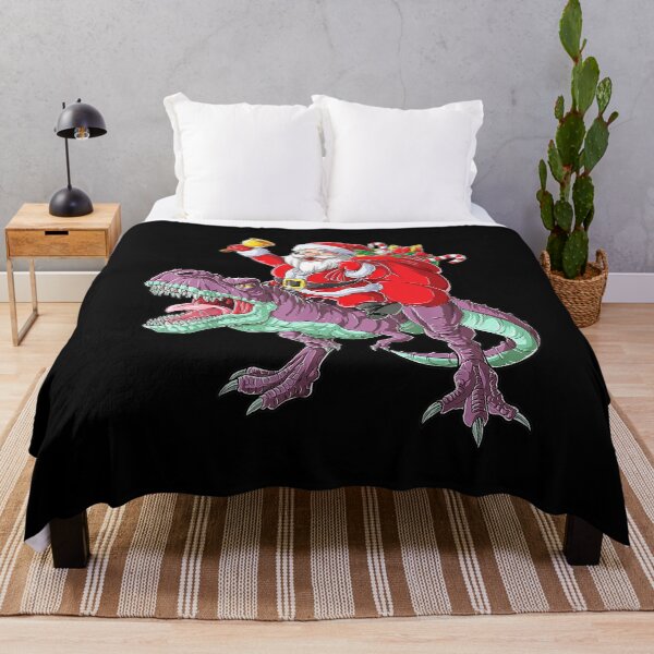 Item preview, Santa Riding Dinosaur - Santa Christmas - Christmas Gifts X-mas Kids Boys Girls Man Women - Gift for Thanksgiving designed and sold by Stixdesigns.