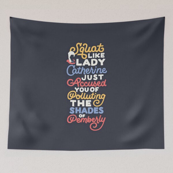 Item preview, Squat Like Lady Catherine designed and sold by polliadesign.