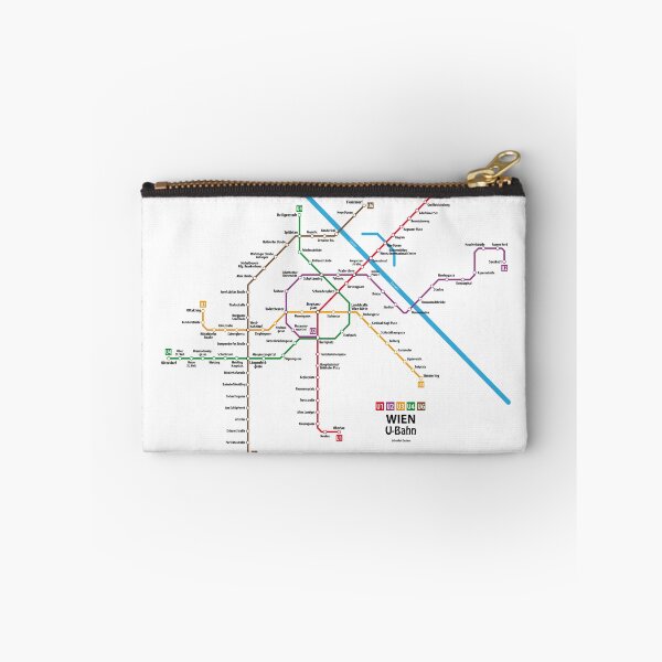 Item preview, WIEN U-Bahn Map designed and sold by UrbanRail.