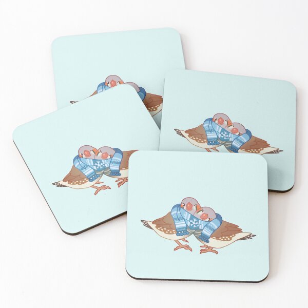 Item preview, Cozy Zebra Finches designed and sold by beeper-art.