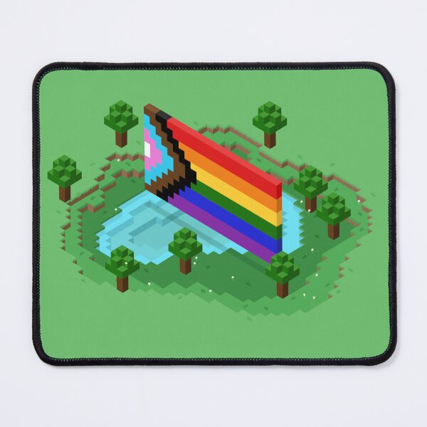 Item preview, Isometric LGBTQ Progress Pride Flag designed and sold by Robiscuit.