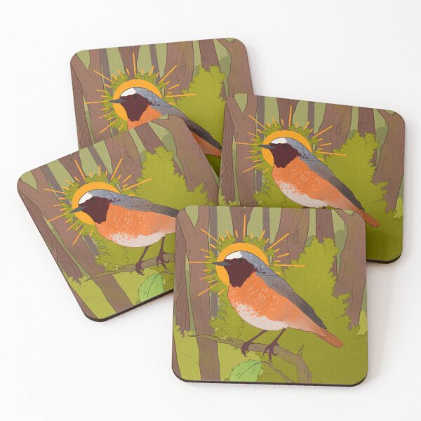 Item preview, Common redstart designed and sold by MrMackerel.