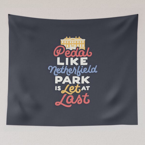 Item preview, Pedal to Netherfield Park designed and sold by polliadesign.