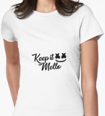 Keep it Mello - Marshmello Women's Fitted T-Shirt