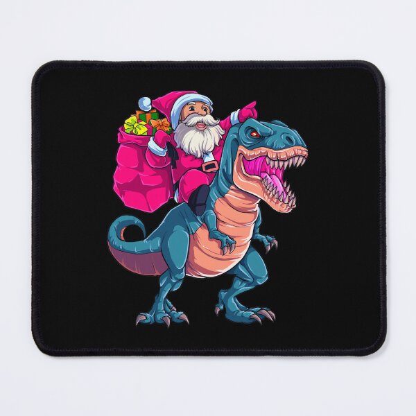 Item preview, Santa Riding Dinosaur - Santa Christmas - Christmas Gifts X-mas Kids Boys Girls Man Women - Gift for Thanksgiving designed and sold by Stixdesigns.