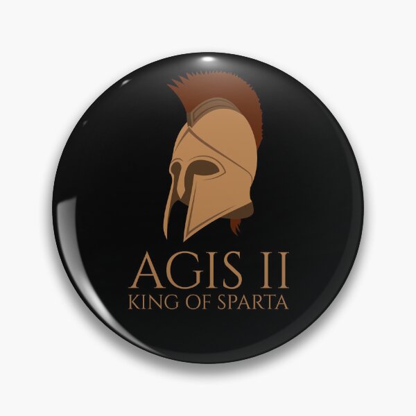 Item preview, Agis II - King Of Sparta - Ancient Greek History designed and sold by Styrman.