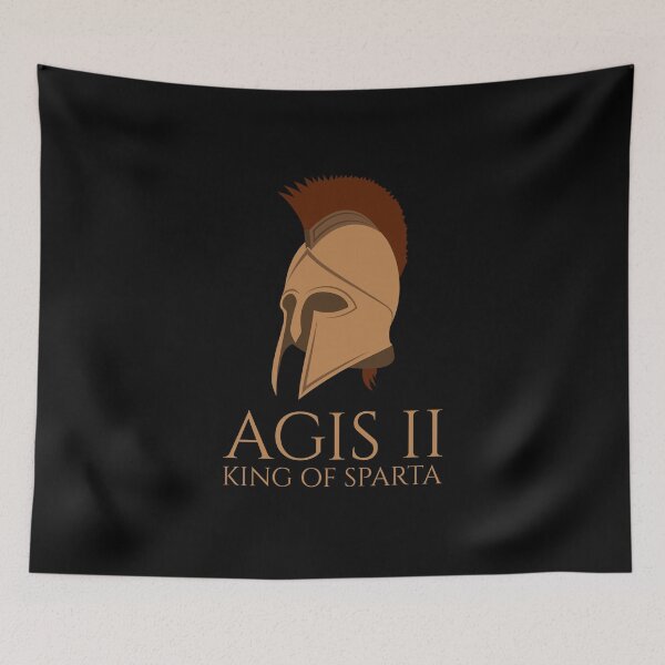 Item preview, Agis II - King Of Sparta - Ancient Greek History designed and sold by Styrman.