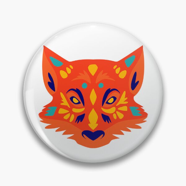 Item preview, Multi Color Fox designed and sold by Mitinagroup.