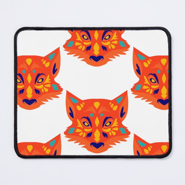 Item preview, Multi Color Fox designed and sold by Mitinagroup.