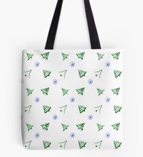 christmas holiday pattern. Tote Bag